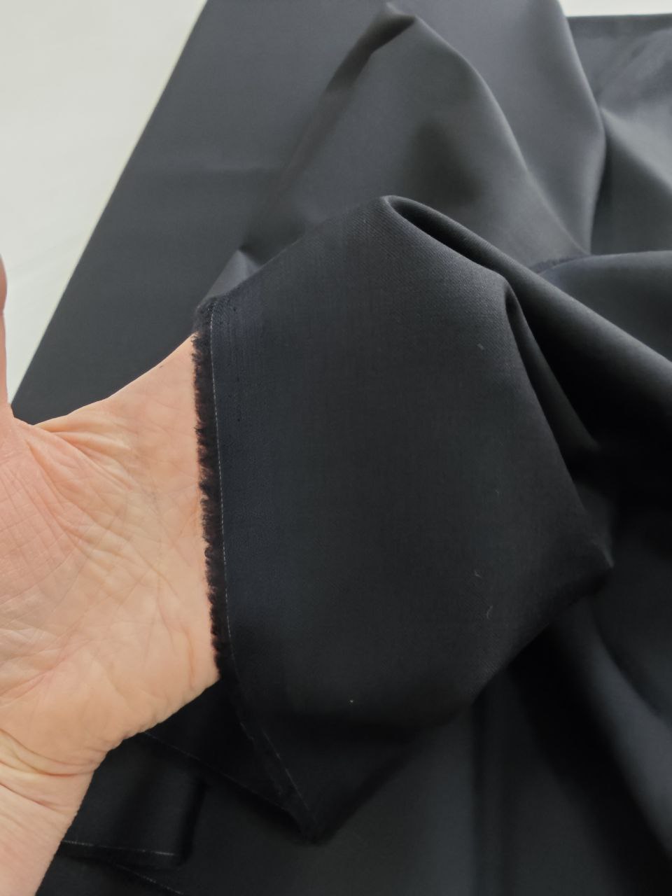 2026-03-20 15.50.38 Костюмная шерсть Ralph Lauren чёрного цвета в розницу и оптом купить недорого