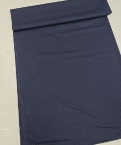 Костюмная темно-синяя шерсть в полоску от Hugo Boss купить в розницу недорого