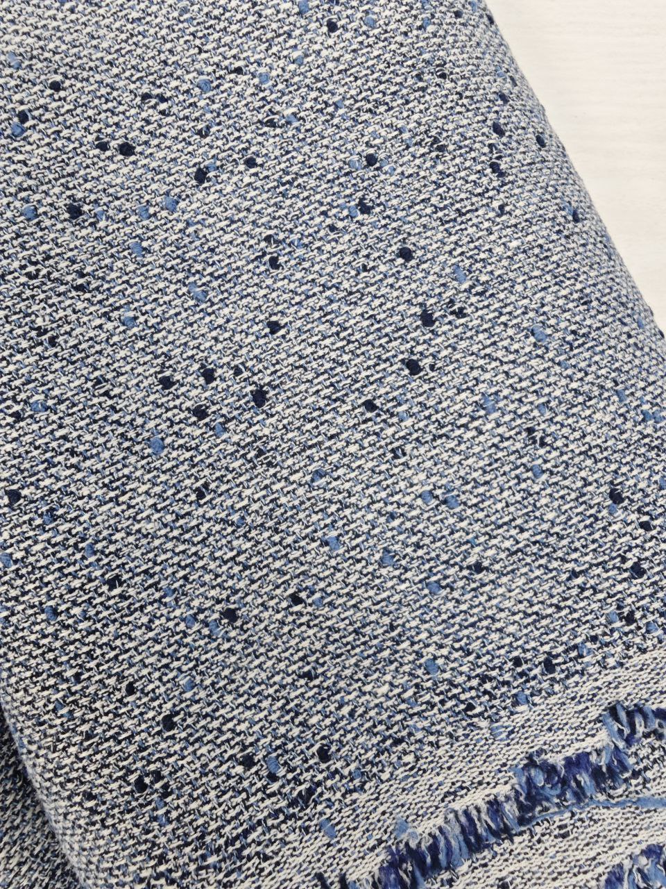 2026-03-20 15.51.52 Сине-голубой льняной твид Max Mara в розницу и оптом купить недорого