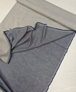 Итальянский синий лен-меланж популярные ткани 2026 года из пинтерест