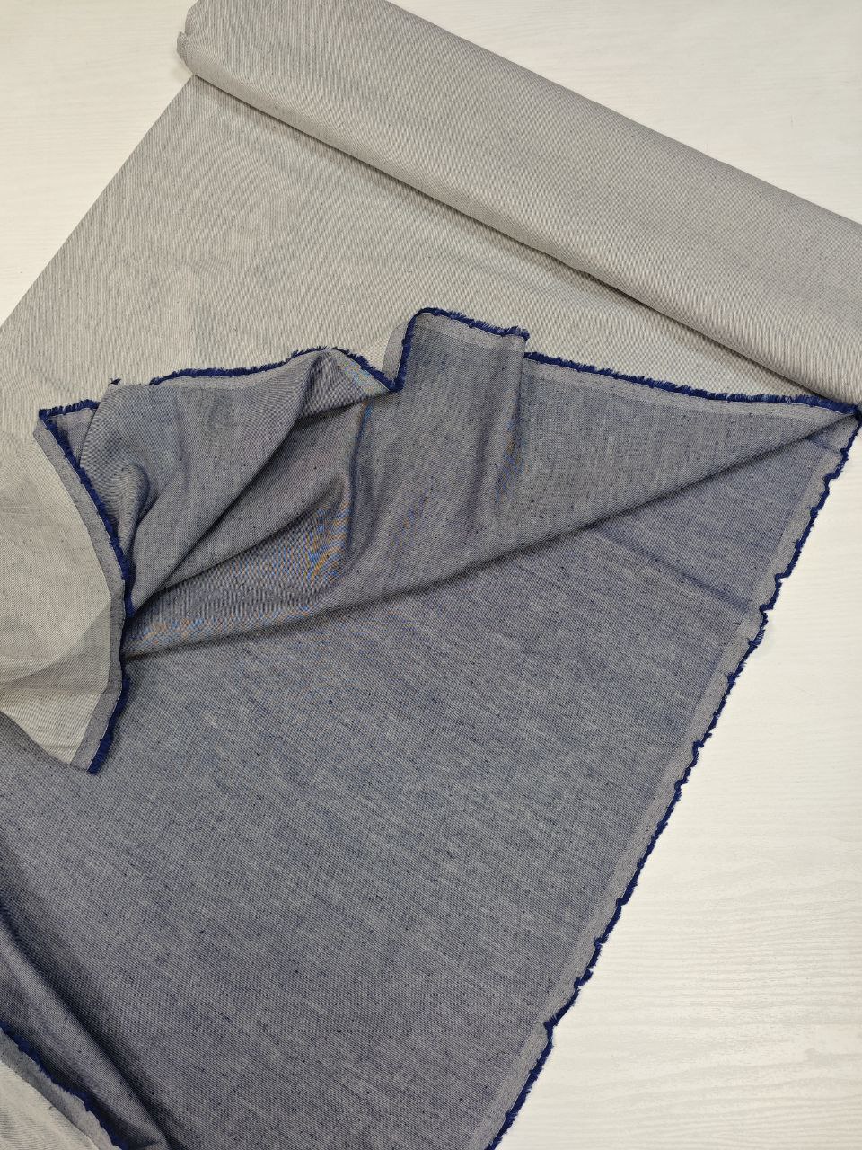 2026-03-20 15.52.10 Итальянский синий лен-меланж популярные ткани 2026 года из пинтерест