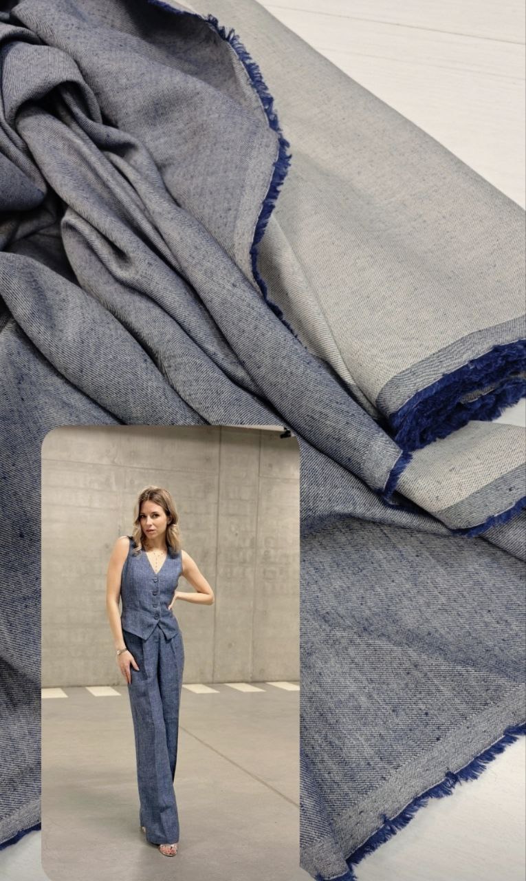 2026-03-20 15.52.19 Итальянский синий лен-меланж купить в интернет-магазине в Москве