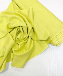 Итальянский смесовый лён цвета лайм в розницу и оптом купить недорого