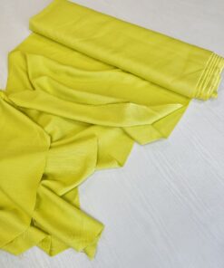 Итальянский смесовый лён цвета лайм купить в розницу недорого