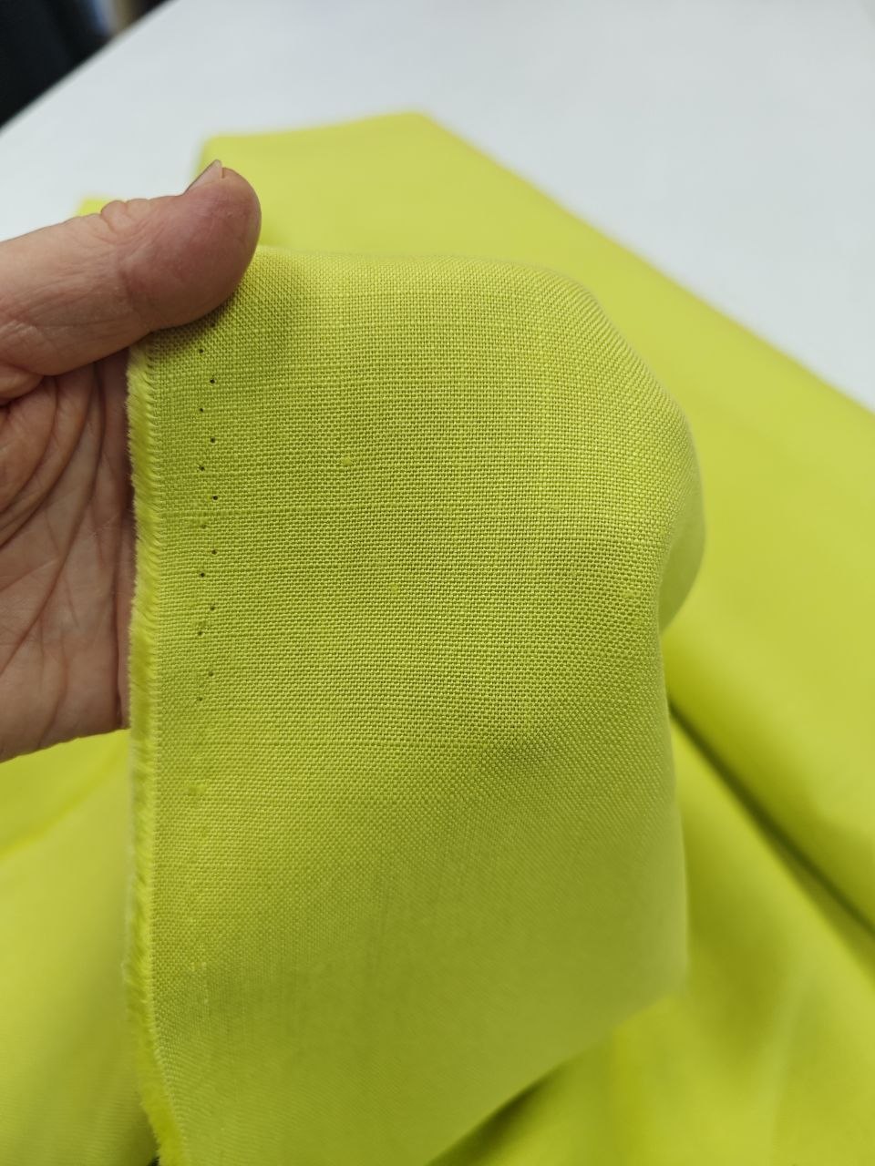 2026-03-20 15.52.45 Итальянский смесовый лён цвета лайм интернет магазин с доставкой по всей РФ