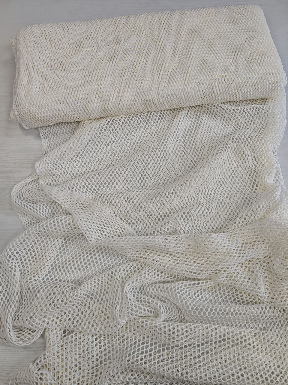2026-03-22 18.32.27 Бело-молочная хлопковая сетка для кофты