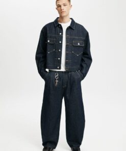 Джинсовый темно-серый Итальянский хлопок