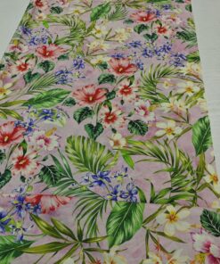 Шёлк со стока Ralph Lauren с принтами цветов купить в интернет-магазине в Москве