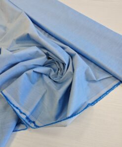 Итальянский 100% хлопок голубого цвета