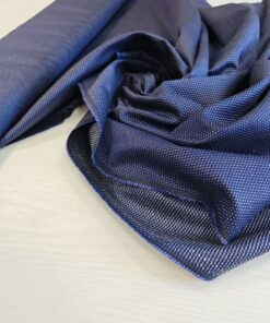 Двухсторонний темно-синий хлопок из Италии популярные ткани 2026 года из пинтерест