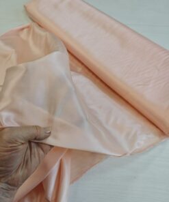 Подкладка вискозная с эластаном цвета розовый персик