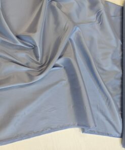 Голубая Итальянская подкладочная вискоза с эластаном