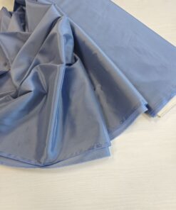 Голубая Итальянская подкладочная вискоза с эластаном