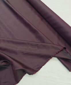 Бордовая в полоску подкладочная вискоза из Италии