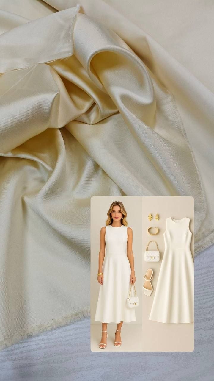 2026-04-14 19.55.10 Шёлк смесовый, красивого цвета " сливочное масло"