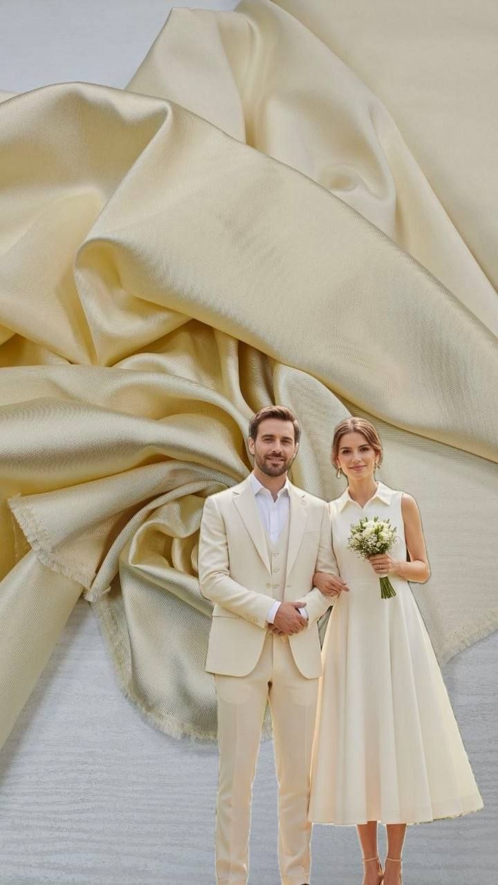 2026-04-14 19.55.13 Шёлк смесовый, красивого цвета " сливочное масло"