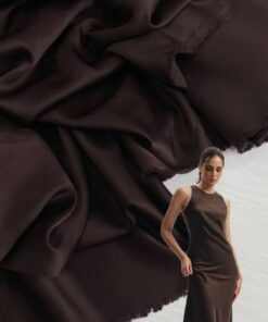 Итальянское кади цвета горький шоколад интернет магазин с доставкой по всей РФ