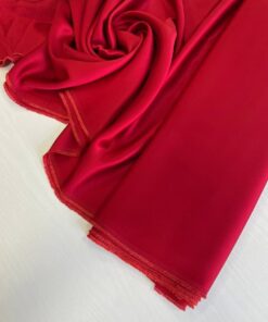 Итальянское кади насыщенного красного цвета купить недорого в интернет-магазине в Москве в розницу по оптовой цене