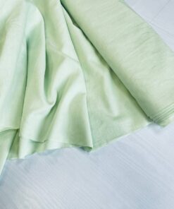 Итальянский смесовый лен цвета фисташкого мороженого купить в розницу недорого