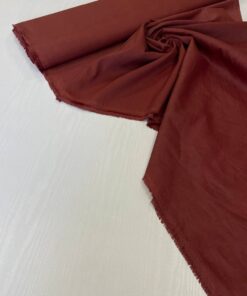 100% Шелк кирпичного цвета из Италии купить в розницу недорого