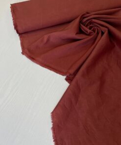 100% Шелк кирпичного цвета из Италии купить в интернет-магазине в Москве