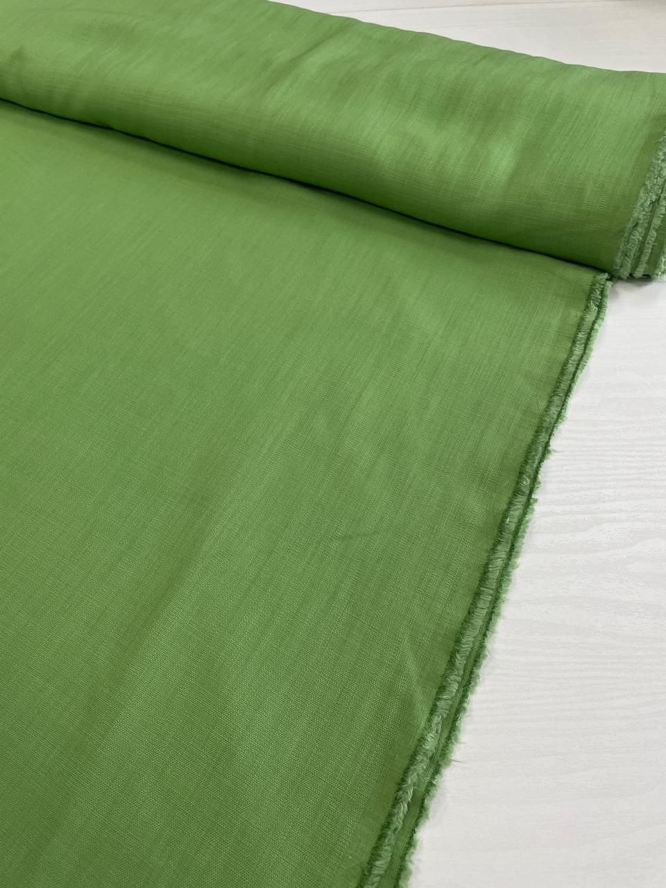 2026-04-14 19.57.14 Костюмно-плательная зеленая вискоза/лён