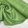 Костюмно-плательная зеленая вискоза/лён