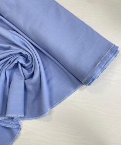 Костюмно-плательная вискоза/лён василькового цвета в розницу и оптом купить недорого