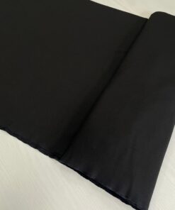 Костюмно-плательная вискоза/лён чёрного цвета в розницу и оптом купить недорого