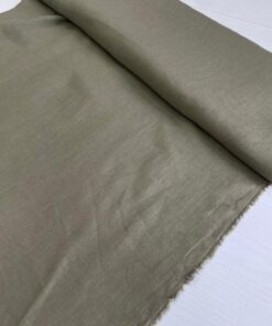 100% Лен Loro Piano премиум цвета хаки купить в розницу недорого