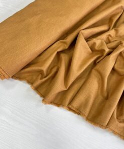 Смесовый Итальянский лен цвета охра популярные ткани 2026 года из пинтерест