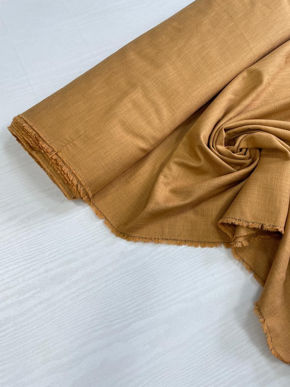 2026-04-14 19.59.07 Смесовый Итальянский лен цвета охра купить в розницу недорого