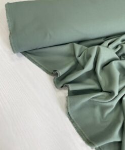 Костюмная ткань цвета шалфей от Hugo Boss купить в розницу недорого