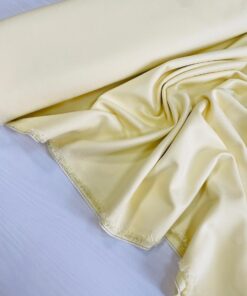 Костюмная ткань светло-жёлтого цвета от Hugo Boss купить в розницу недорого