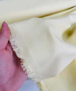 Костюмная ткань светло-жёлтого цвета от Hugo Boss интернет магазин с доставкой по всей РФ