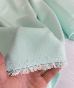 Костюмная ткань ментолового цвета от Hugo Boss купить в интернет-магазине в Москве