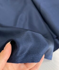 Синий шелк-твил со стока Burberry купить в интернет-магазине в Москве