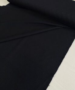 Черный шелк крепдешин со стока Escada в розницу и оптом купить недорого