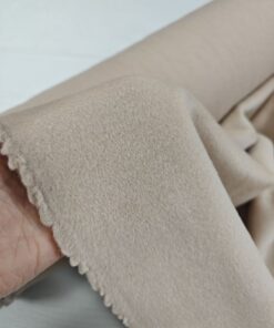 Пальтовая бежевая шерсть с кашемиром от Max Mara купить в розницу недорого