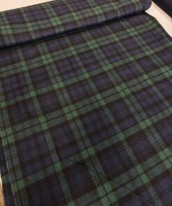 Костюмная шерсть с кашемиром Burberry в клетку купить в розницу недорого