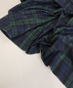 Костюмная шерсть с кашемиром Burberry в клетку