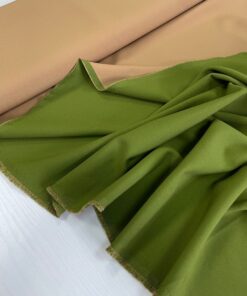 Двусторонний трикотаж джерси от Escada (зеленый-бежевый) купить в интернет-магазине в Москве