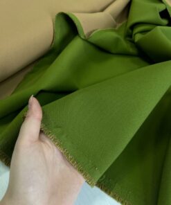 Двусторонний трикотаж джерси от Escada (зеленый-бежевый) в розницу и оптом купить недорого