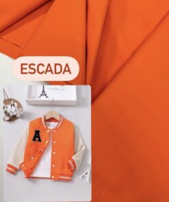 Трикотаж джерси от Escada яркого оранжевого цвета