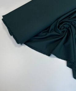 Изумрудный трикотаж джерси/пунто милано от Hugo Boss купить в Москве со склада недорогие ткани с доставкой