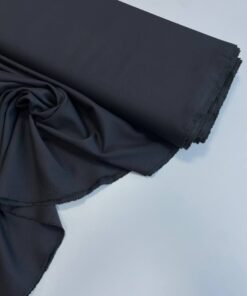 Графитовый трикотаж джерси/пунто милано от Hugo Boss трендовые ткани купить онлайн с доставкой
