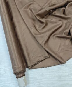 Подкладочная темно-бежевая 100% вискоза от Max Mara купить в розницу недорого